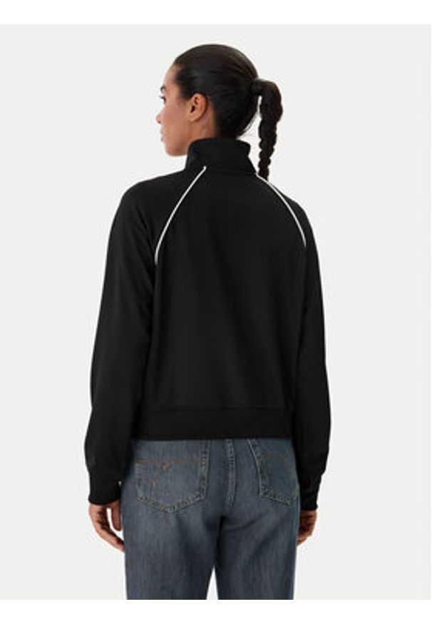 Tommy Jeans Bluza Badge DW0DW21930 Czarny Regular Fit. Kolor: czarny. Materiał: syntetyk