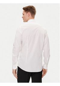 Calvin Klein Koszula K10K112587 Biały Slim Fit. Kolor: biały. Materiał: bawełna #3