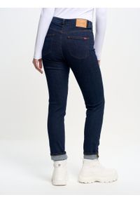 Big-Star - Spodnie jeans damskie z wysokim stanem Katrina High Waist 720. Stan: podwyższony. Kolor: niebieski #4