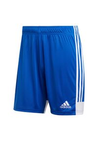Adidas - Krótki adidas Tastigo 19. Kolor: niebieski. Długość: krótkie. Sezon: lato