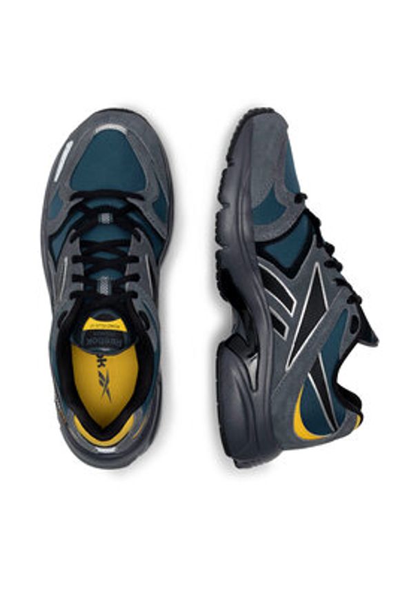 Reebok Sneakersy 100070274-W Kolorowy. Materiał: zamsz, skóra. Wzór: kolorowy