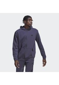 Adidas - Bluza z pełnym zamkiem błyskawicznym adidas Aeroready Yoga. Kolor: niebieski, wielokolorowy, czarny. Sport: fitness #1