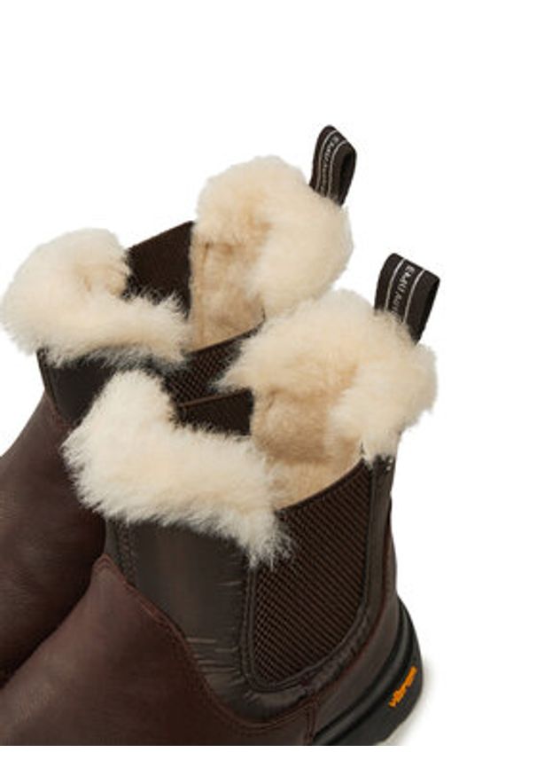 EMU Australia Śniegowce Woodroffe W13095 Brązowy. Kolor: brązowy. Materiał: skóra