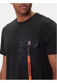Parajumpers T-Shirt Mojave 25WMPMTSRE07 Czarny Regular Fit. Kolor: czarny. Materiał: bawełna #5