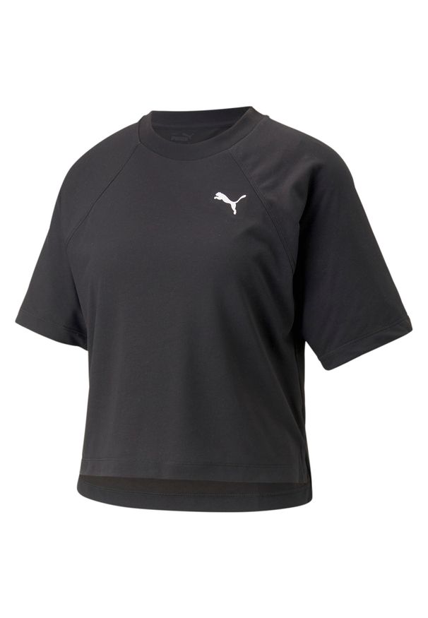 T-shirt z krótkim rękawem damski Puma MODERN SPORTS. Kolor: czarny. Materiał: poliester. Długość rękawa: krótki rękaw. Długość: krótkie