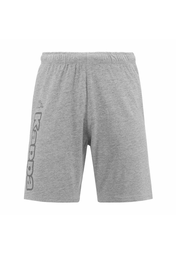 krótki Kappa Cormi. Kolor: szary. Długość: krótkie. Sezon: lato