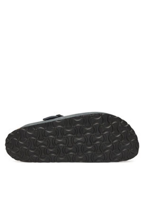Birkenstock Klapki Boston Sfb 1030874 Szary. Kolor: szary. Materiał: zamsz, skóra