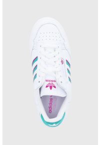adidas Originals Buty skórzane H04020 kolor biały. Nosek buta: okrągły. Zapięcie: sznurówki. Kolor: biały. Materiał: skóra #5