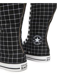 Converse Trampki Chuck Taylor All Star XXHi Plaid A13019C Czarny. Kolor: czarny. Materiał: materiał #3