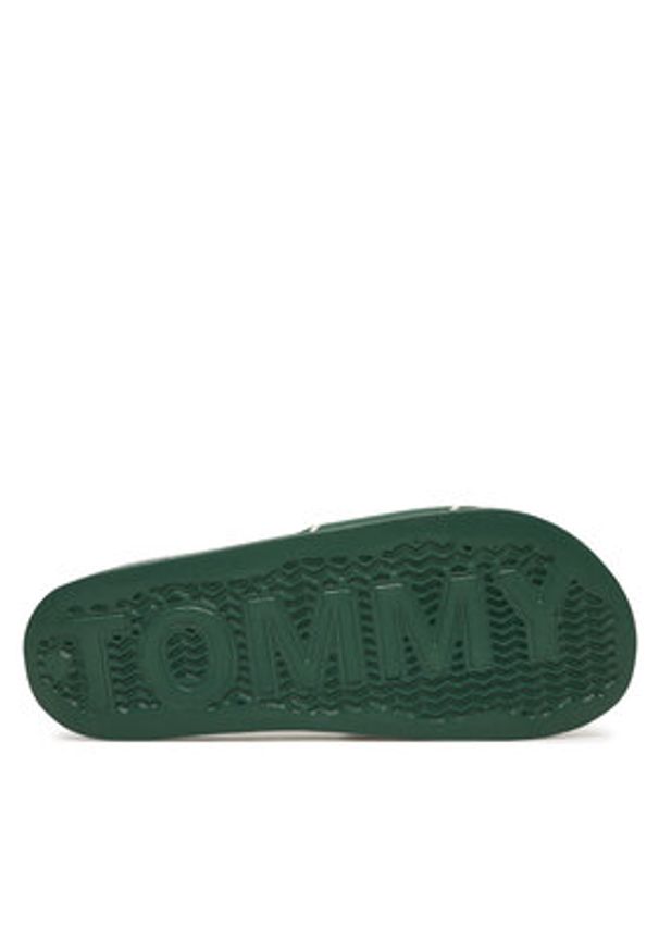 Tommy Jeans Klapki Tjm Summer Sandal 26.2 EM0EM01723 Zielony. Kolor: zielony. Materiał: syntetyk