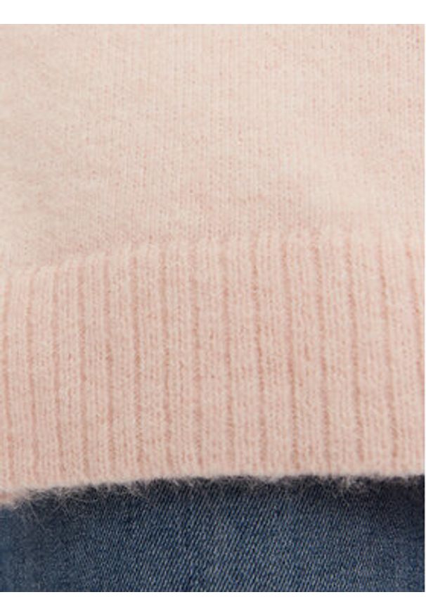 Calvin Klein Sweter J20J224636 Różowy Regular Fit. Kolor: różowy. Materiał: syntetyk