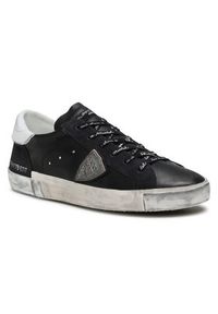 Philippe Model Sneakersy Prsx PRLU MA01 Czarny. Kolor: czarny. Materiał: skóra