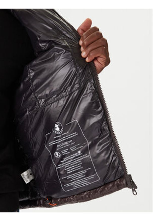 Save The Duck Kamizelka D80296M LOVE21 Brązowy Regular Fit. Kolor: brązowy. Materiał: syntetyk