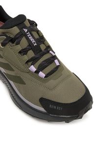 Adidas - adidas Trekkingi Terrex Anylander Rain.Rdy JQ9962 Khaki. Kolor: brązowy. Materiał: materiał #4