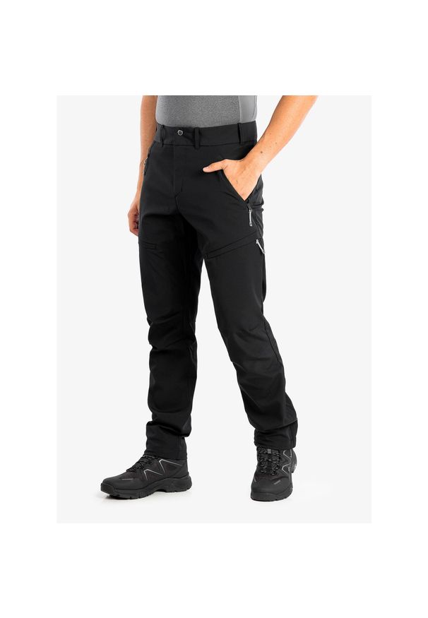 Spodnie softshell męskie Houdini Motion Top Pants. Kolor: czarny. Materiał: softshell