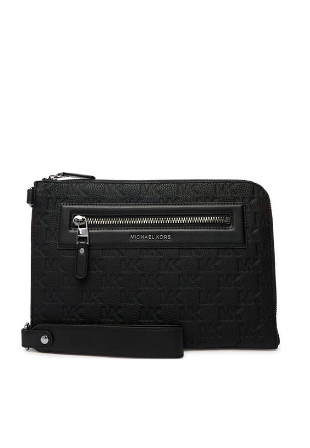 MICHAEL Michael Kors Saszetka 33S6LJSU8L Czarny. Kolor: czarny. Materiał: skóra