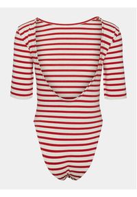 Pieces Body Miral 17150076 Biały Regular Fit. Kolor: biały. Materiał: bawełna