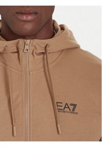 EA7 Emporio Armani Bluza 7M000568 AF13512 U6171 Beżowy Regular Fit. Kolor: beżowy. Materiał: bawełna #3