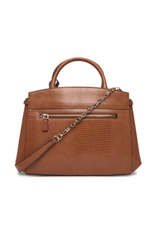 Guess Torebka Melinda HWKL99 33060 Brązowy. Kolor: brązowy. Materiał: skórzane