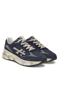 Premiata Sneakersy MOERUN VAR 7306 Granatowy. Kolor: niebieski. Materiał: skóra, zamsz #3