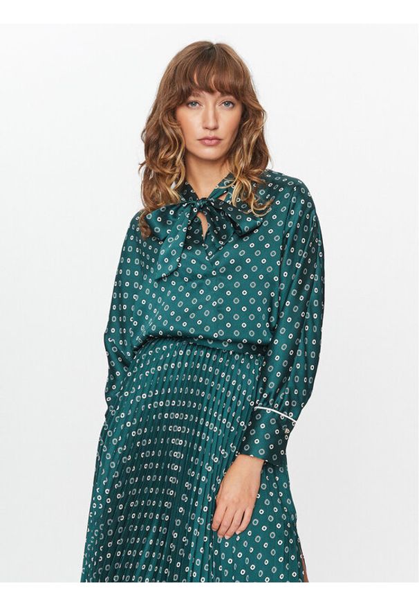 Marella Bluzka Mission 2331160938200 Zielony Regular Fit. Kolor: zielony. Materiał: syntetyk