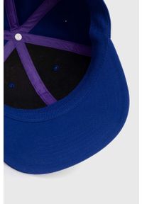 Polo Ralph Lauren czapka z daszkiem kolor granatowy z aplikacją. Kolor: niebieski. Materiał: poliester. Wzór: aplikacja #4