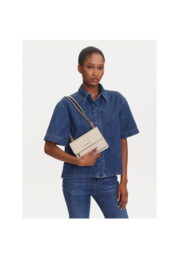 Torebka MICHAEL Michael Kors. Kolor: beżowy