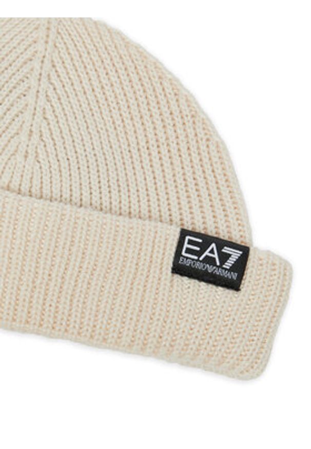 EA7 Emporio Armani Czapka 244667 4F200 33740 Beżowy. Kolor: beżowy. Materiał: materiał, akryl
