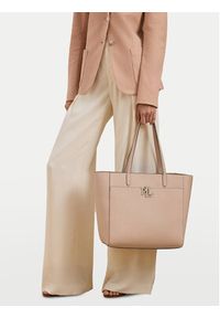 Lauren Ralph Lauren - LAUREN RALPH LAUREN Torebka Cameryn 431960183005 Różowy. Kolor: różowy. Materiał: skórzane #4