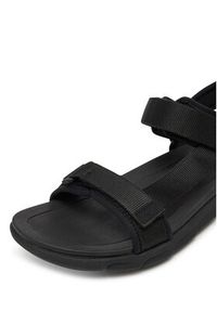 Rieker Sandały 20850-00 Czarny. Kolor: czarny. Materiał: materiał #3