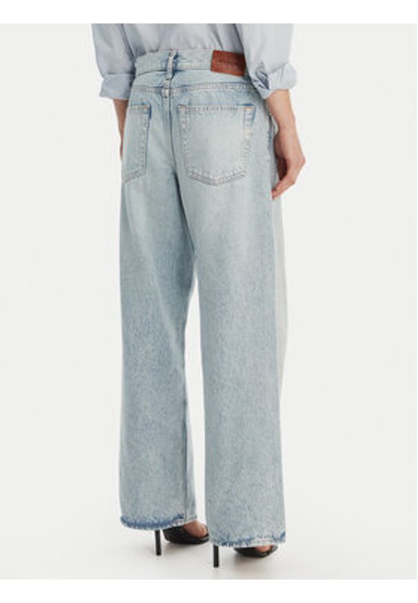 Calvin Klein Jeans Jeansy LV047F663G Niebieski Baggy Fit. Kolor: niebieski