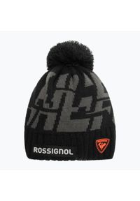 Czapka zimowa męska Rossignol Hero Pompon. Kolor: czarny. Sezon: zima. Styl: sportowy