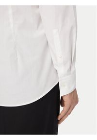 Hugo - HUGO Koszula Koey 50561154 Biały Slim Fit. Kolor: biały. Materiał: bawełna #4