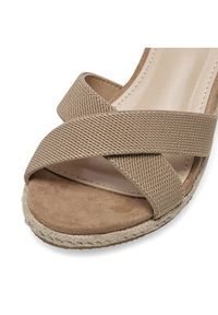 Clara Barson Espadryle WSS20802-03 Beżowy. Kolor: beżowy. Materiał: materiał #5
