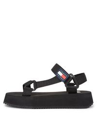 Tommy Jeans Sandały Tjw Eva Sandal EN0EN02466 EN0EN02466 Czarny. Kolor: czarny. Materiał: materiał