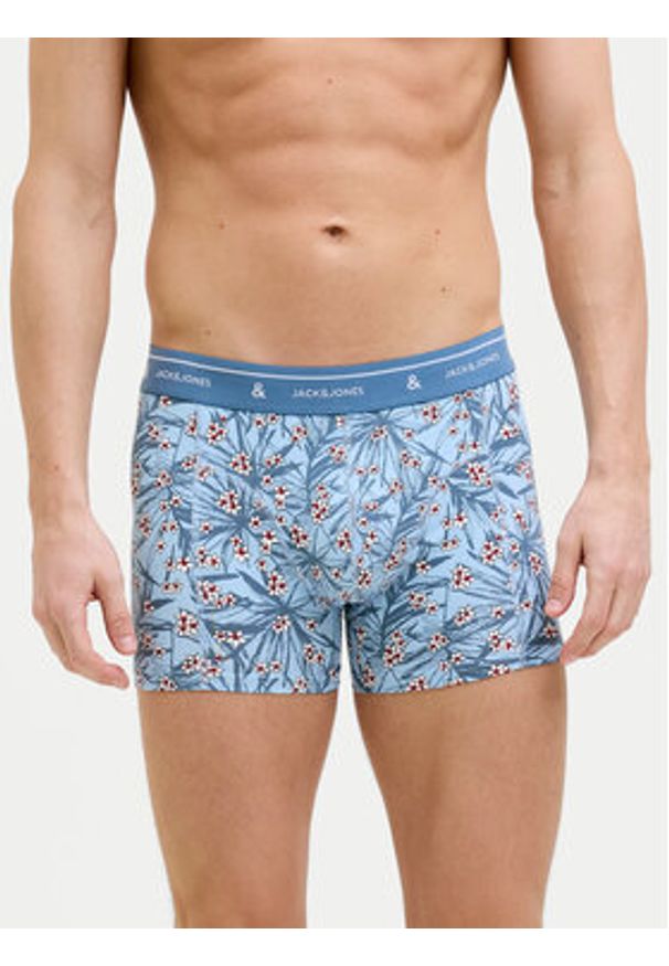 Jack & Jones - Jack&Jones Komplet 3 par bokserek Zach 12269357 Kolorowy. Materiał: bawełna. Wzór: kolorowy