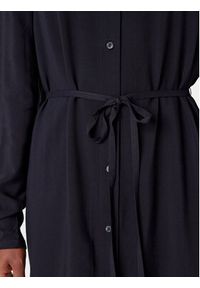 only - ONLY Sukienka koszulowa Nova 15241890 Czarny Regular Fit. Kolor: czarny. Materiał: wiskoza. Typ sukienki: koszulowe #5