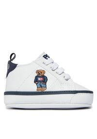 Sneakersy Polo Ralph Lauren. Kolor: biały