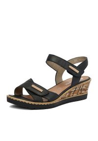 Remonte Sandały CEO-R6266-00 Czarny. Kolor: czarny. Materiał: skóra #4