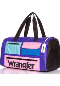 Wrangler Torba sportowa Gym Bag Tropical fioletowa. Kolor: fioletowy #1