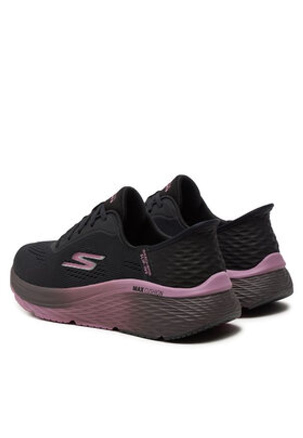 skechers - Skechers Sneakersy 129626 BKMV Czarny. Kolor: czarny. Materiał: materiał