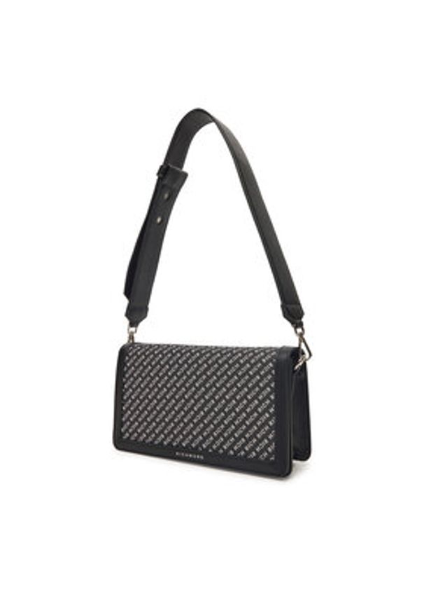 John Richmond Torebka RWP25050BO Czarny. Kolor: czarny. Materiał: skórzane