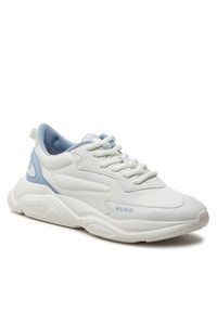 Hugo Sneakersy Leon Runn Cvpuw 50512717 Biały. Kolor: biały. Materiał: skóra #4