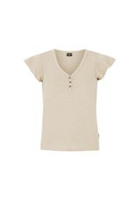 Koszulka damska Protest Kayla. Kolor: brązowy, beżowy, wielokolorowy #1