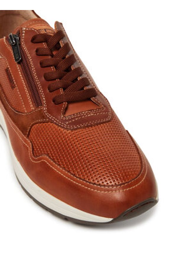 Pikolinos Sneakersy M2B-6263C1 Brązowy. Kolor: brązowy. Materiał: skóra