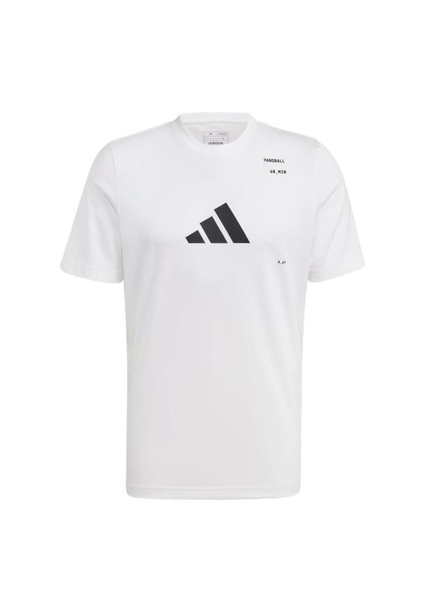 Adidas - Koszulka Handball Category Graphic. Kolor: biały. Sport: piłka ręczna