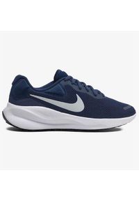 Buty Męskie Sportowe Nike Revolution 7. Okazja: na co dzień. Kolor: niebieski. Materiał: guma. Szerokość cholewki: normalna. Model: Nike Revolution. Sport: fitness, bieganie