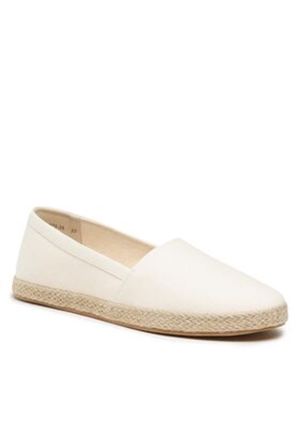 DeeZee Espadryle WSS20375-35 Beżowy. Kolor: beżowy. Materiał: materiał