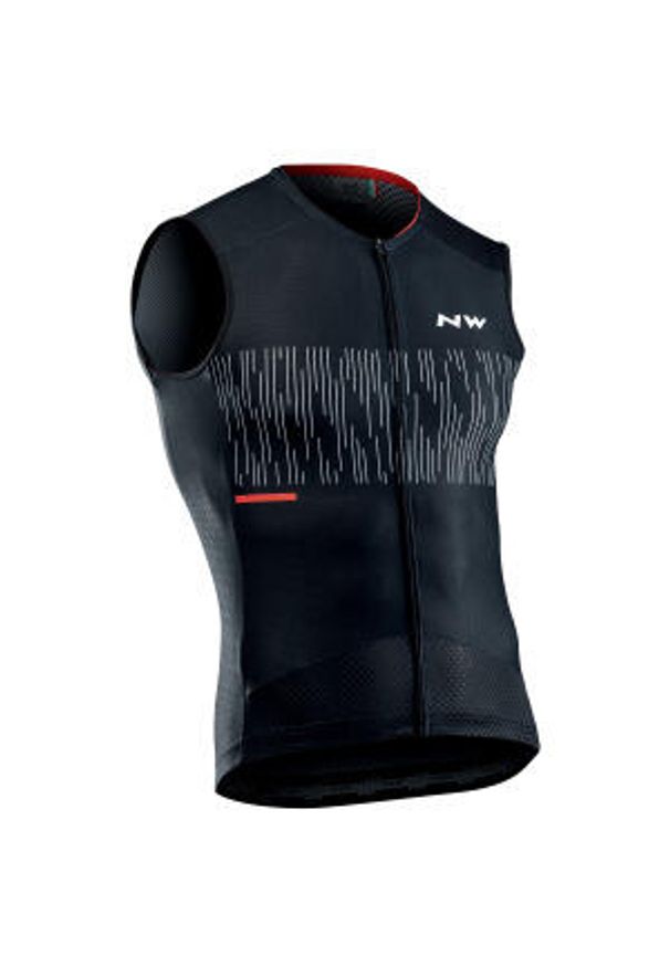 NORTHWAVE - Dżersej bez rękawów Northwave storm air. Kolor: czarny. Materiał: jersey. Długość rękawa: bez rękawów. Sport: kolarstwo