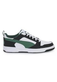 Buty do chodzenia męskie Puma 23 Rebound V6 Low. Kolor: biały. Materiał: materiał, syntetyk. Szerokość cholewki: normalna. Sport: turystyka piesza